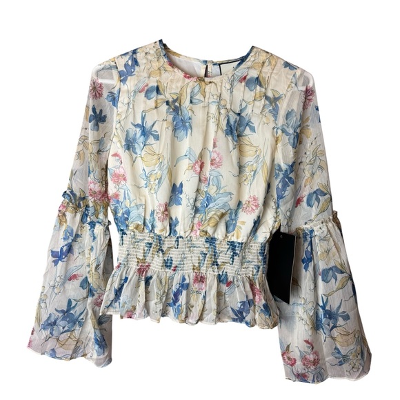 Tuckernuck Lily of the Valley Jennie Blouse XXS